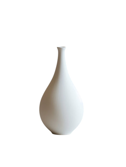 kovarn Minimalist Geometric Ceramic Vase – Modern Nordic Flower Pot for Home Decor